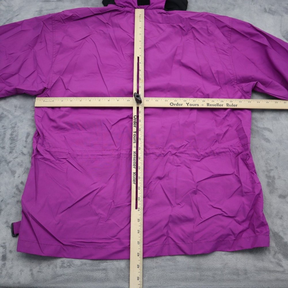 Sierra Experience Jacket Womens M Purple Long Sleeve Hooded Windbreaker - Picture 3 of 16